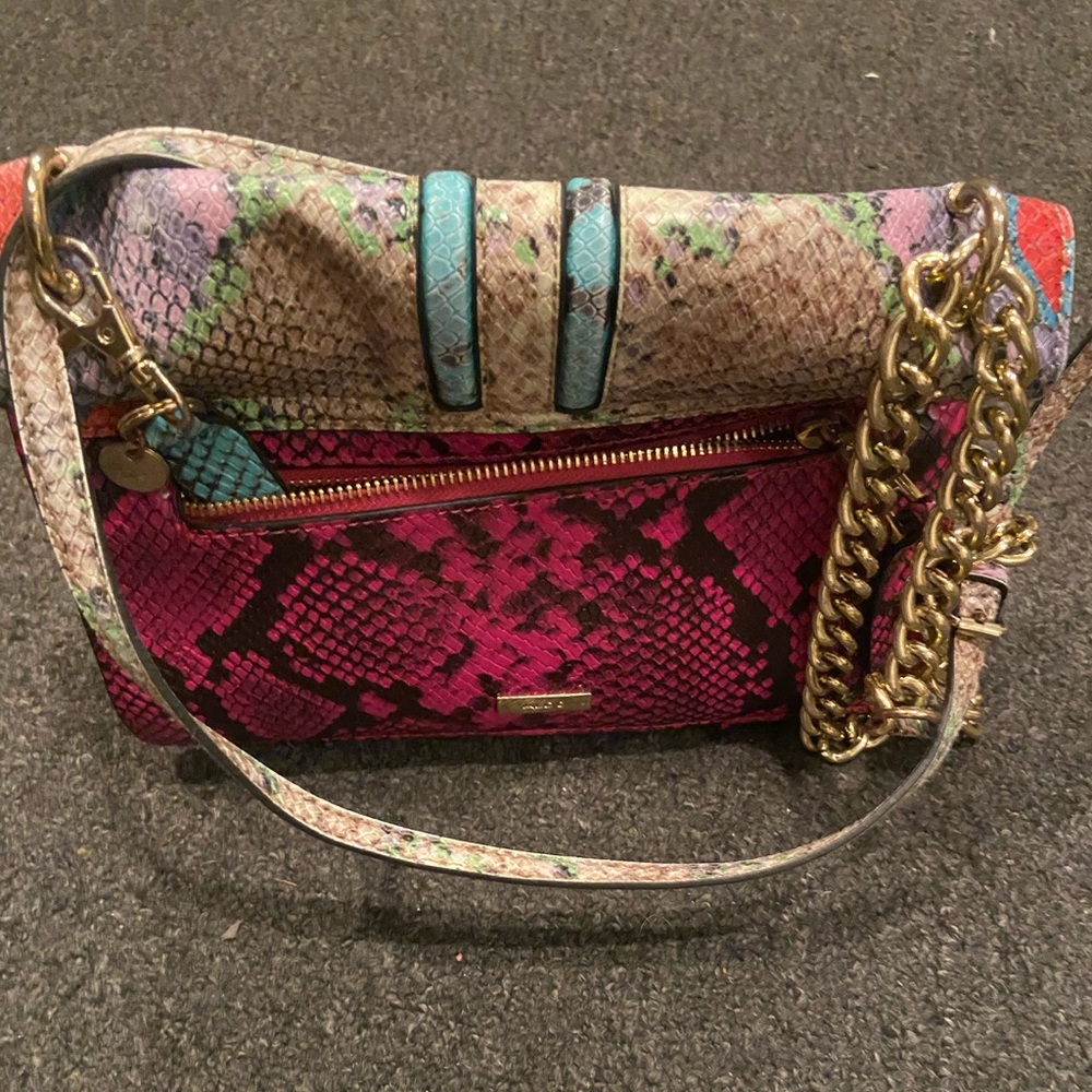 Croc multicolored Aldo Purse